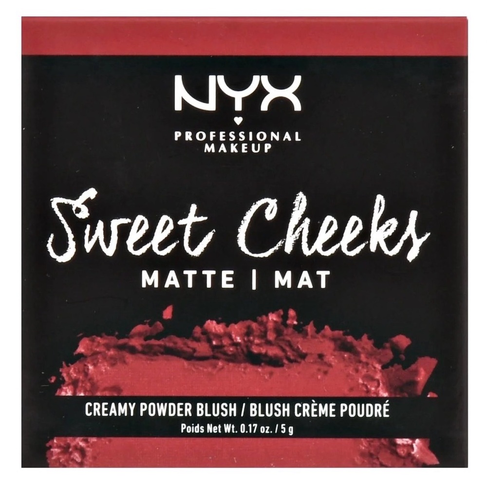 NYX Sweet Cheeks Powder Blush - Red Riot